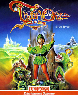 Carátula del juego TwinWorld Land of Vision (AMIGA)