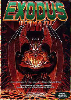 Portada de la descarga de Ultima III: Exodus