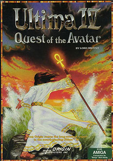 Carátula del juego Ultima IV Quest Of The Avatar (AMIGA)
