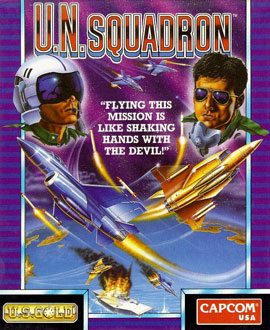 Carátula del juego UN Squadron (AMIGA)