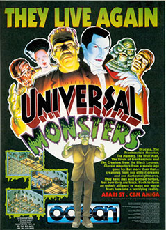 Carátula del juego Universal Monsters (AMIGA)