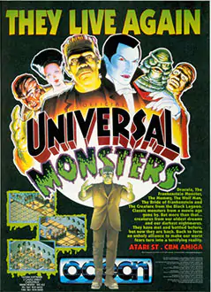 Portada de la descarga de Universal Monsters