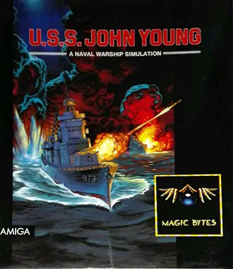 Portada de la descarga de U.S.S. John Young: A Naval Warship Simulation