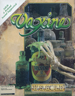 Carátula del juego Vaxine (AMIGA)