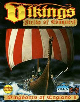 Carátula del juego Vikings Fields of Conquest - Kingdoms of England II (AMIGA)