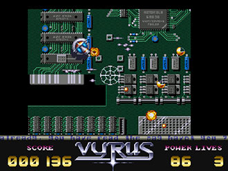 Pantallazo del juego online Vyrus (AMIGA)