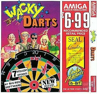 Carátula del juego Wacky Darts (AMIGA)