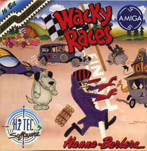 Carátula del juego Wacky Races (AMIGA)