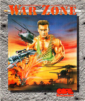 Carátula del juego War Zone (AMIGA)