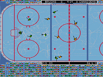 Pantallazo del juego online Wayne Gretzky Hockey (AMIGA)
