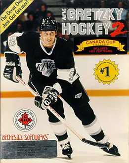 Portada de la descarga de Wayne Gretzky Hockey 2