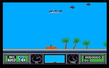 Pantallazo del juego online Wings of Fury (Amiga)