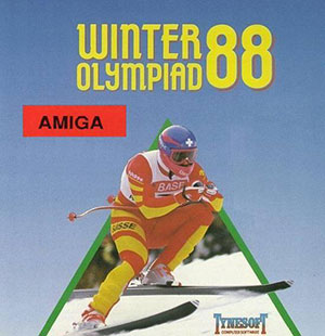 Carátula del juego Winter Olympiad 88 (AMIGA)