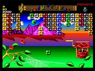 Pantallazo del juego online Wizkid The Story of Wizball II (AMIGA)