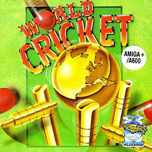Carátula del juego World Cricket (AMIGA)