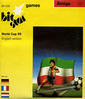 Carátula del juego World Cup 90 (AMIGA)