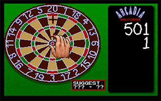 Pantallazo del juego online World Darts (AMIGA)