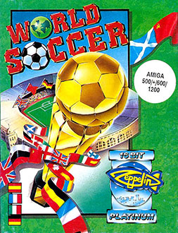 Carátula del juego World Soccer (AMIGA)