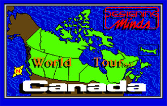 Carátula del juego World Tour Canada (AMIGA)
