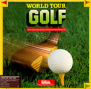 Carátula del juego World Tour Golf (AMIGA)