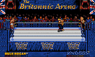 Pantallazo del juego online WWF European Rampage Tour (AMIGA)