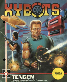 Carátula del juego Xybots (AMIGA)