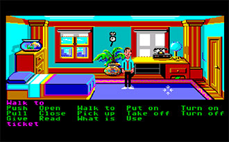 Pantallazo del juego online Zak McKracken and the Alien Mindbenders (AMIGA)