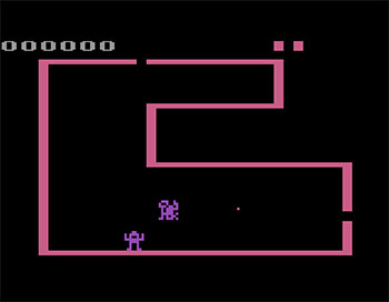 Pantallazo del juego online 2 Pak Special Dungeon Master & Creature Strike (Atari 2600)
