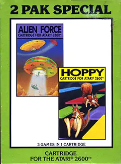 Portada de la descarga de 2 Pak Special: Alien Force & Hoppy