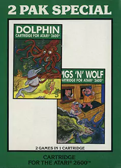 Portada de la descarga de 2 Pak Special: Dolphin & Pigs ‘N Wolf