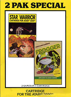 Portada de la descarga de 2 Pak Special: Star Warrior & Frogger