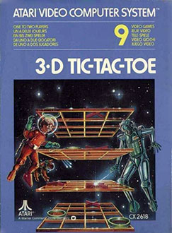 Juego online 3-D Tic-Tac-Toe (Atari 2600)