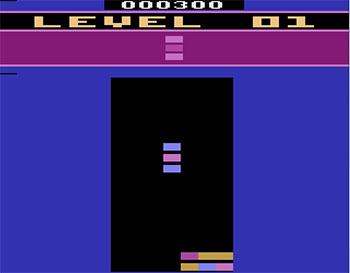 Pantallazo del juego online Acid Drop (Atari 2600)