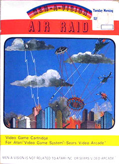 Carátula del juego Air Raid (Atari 2600)