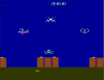 Pantallazo del juego online Air Raid (Atari 2600)