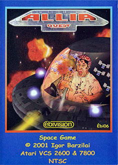 Carátula del juego Allia Quest (Atari 2600)