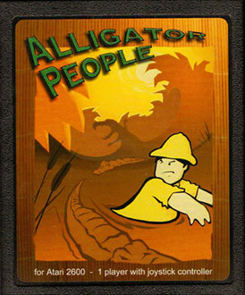 Carátula del juego Alligator People (Atari 2600)