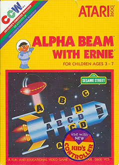 Carátula del juego Alpha Beam With Ernie (Atari 2600)
