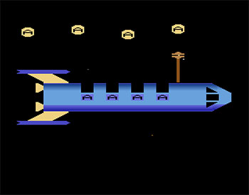 Pantallazo del juego online Alpha Beam With Ernie (Atari 2600)