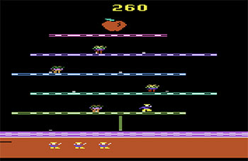 Pantallazo del juego online Apples and Dolls (Atari 2600)