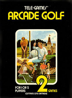 Juego online Arcade Golf (atari 2600)