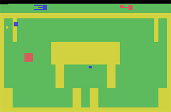 Pantallazo del juego online Arcade Golf (atari 2600)