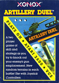 Juego online Artillery Duel (Atari 2600)