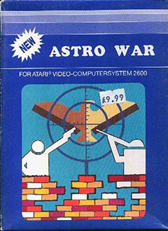Carátula del juego Astrowar (Atari 2600)