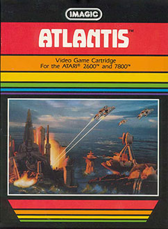 Carátula del juego Atlantis (Atari 2600)