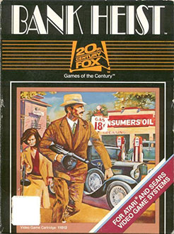 Juego online Bank Heist (Atari 2600)