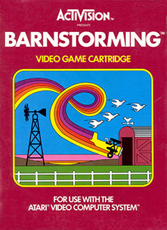 Carátula del juego Barnstorming (Atari 2600)