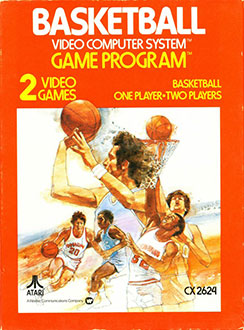 Carátula del juego Basketball (Atari 2600)