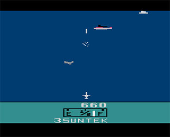 Pantallazo del juego online Bermuda (Atari 2600)