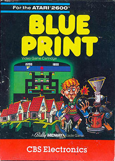Carátula del juego Blueprint (Atari 2600)